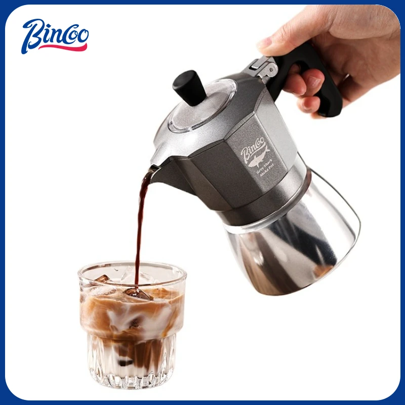 Coffee Equipment Machine - Bincoo 2 Cups Double Valve Moka