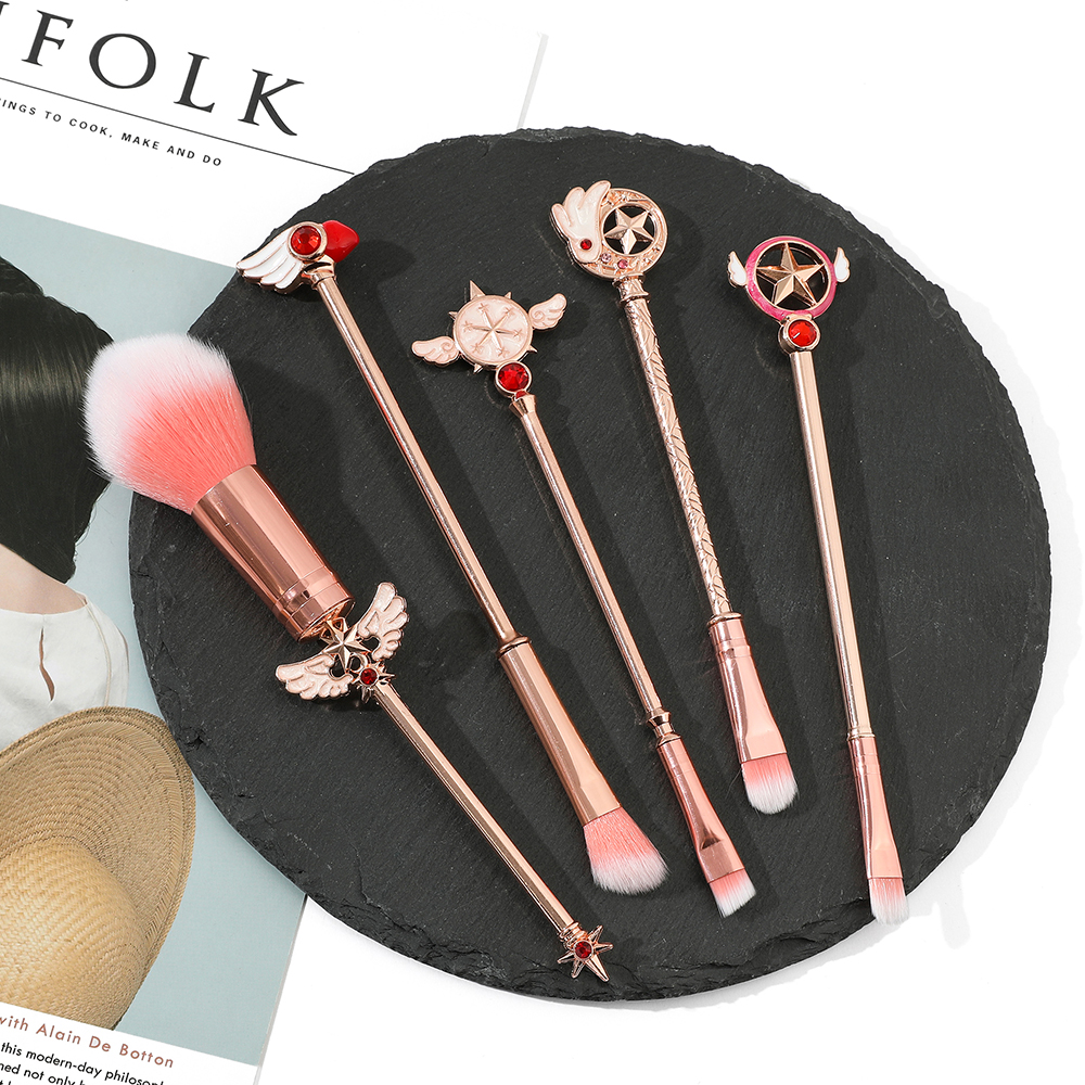 Sailor Moon Makeup Brushes Set - Group Head Brush ulasan dan harga
