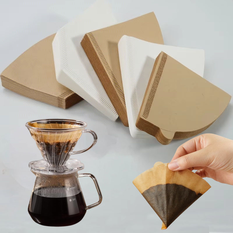 100pcs Coffee Filter Paper Dis - Coffee Equipment Machine ulasan dan harga