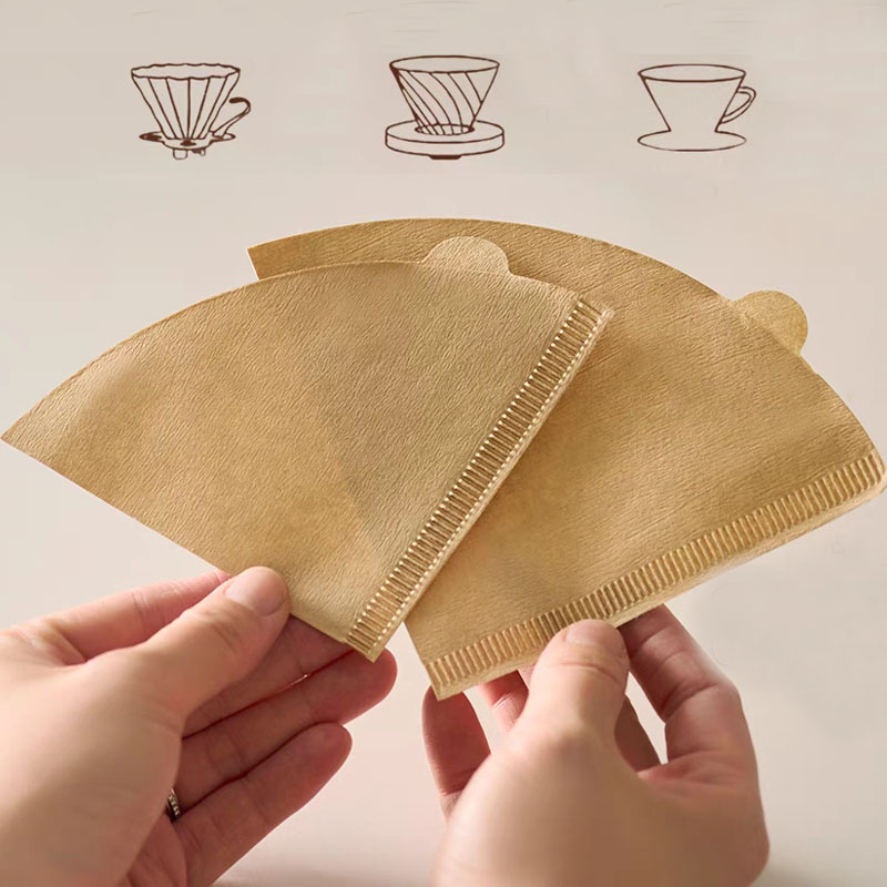 100pcs Coffee Filter Paper Dis - Coffee Equipment Machine ulasan dan harga