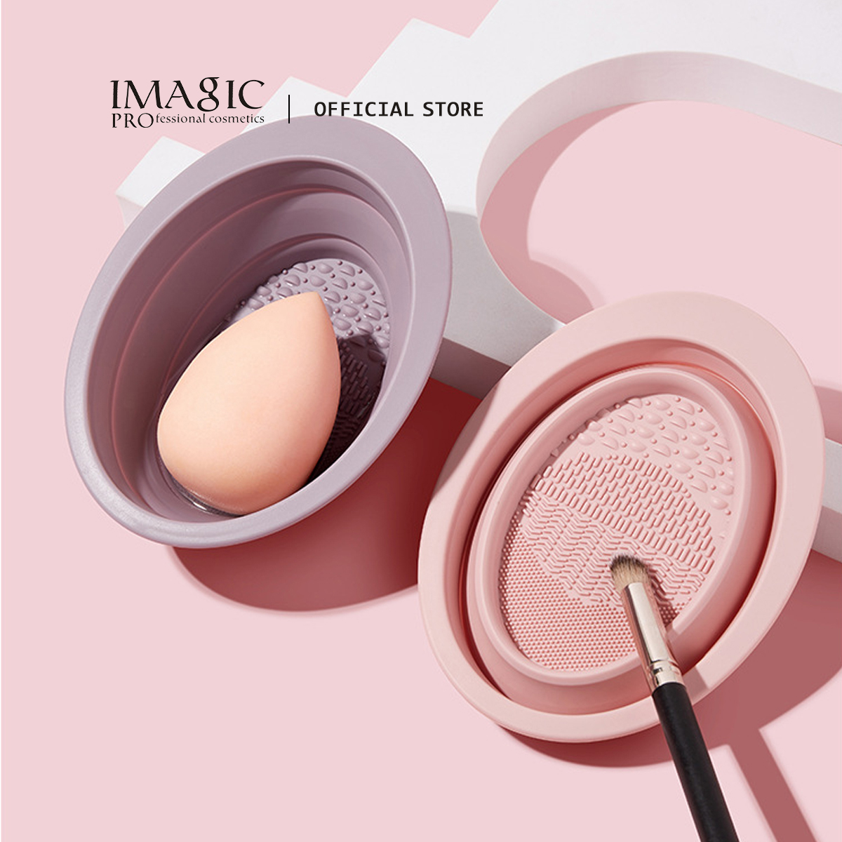 IMAGIC New Silicone Makeup Bru - Group Head Brush ulasan dan harga