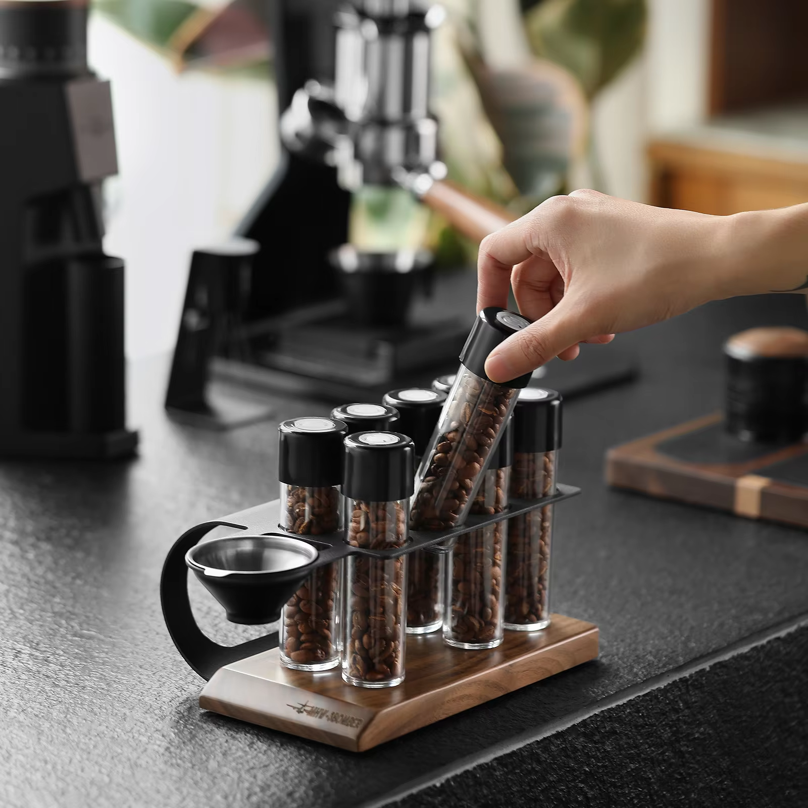 MHW-3BOMBER Coffee Bean Cellar - Dosing Funnel Ring ulasan dan harga