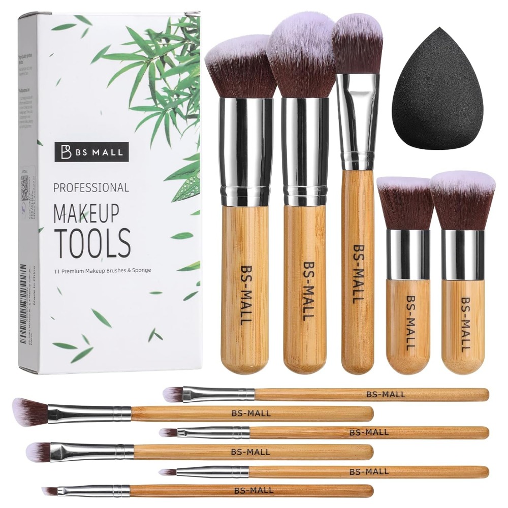 BS-MALL Makeup Brush Set 11Pcs - Group Head Brush ulasan dan harga