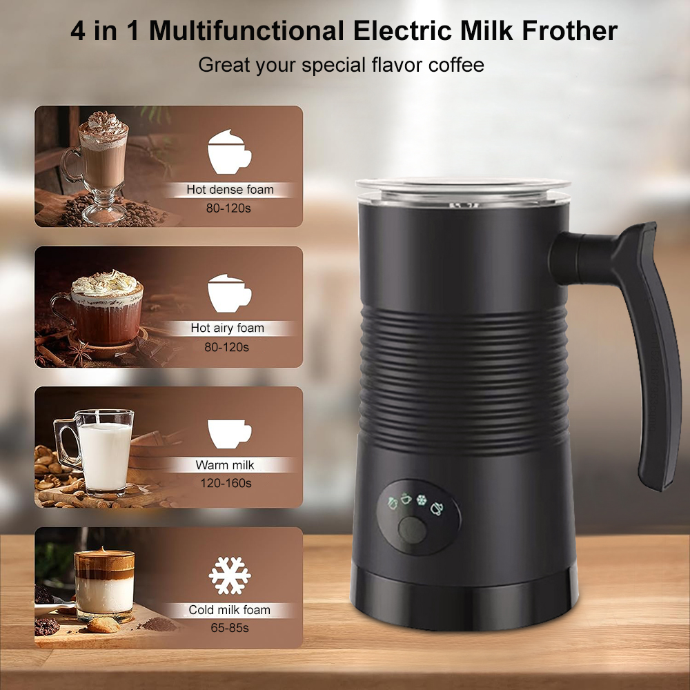 Electric Milk Frother Milk Foa - Coffee Equipment Machine ulasan dan harga
