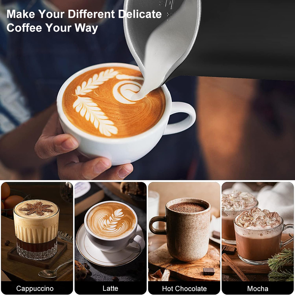 Electric Milk Frother Milk Foa - Coffee Equipment Machine ulasan dan harga