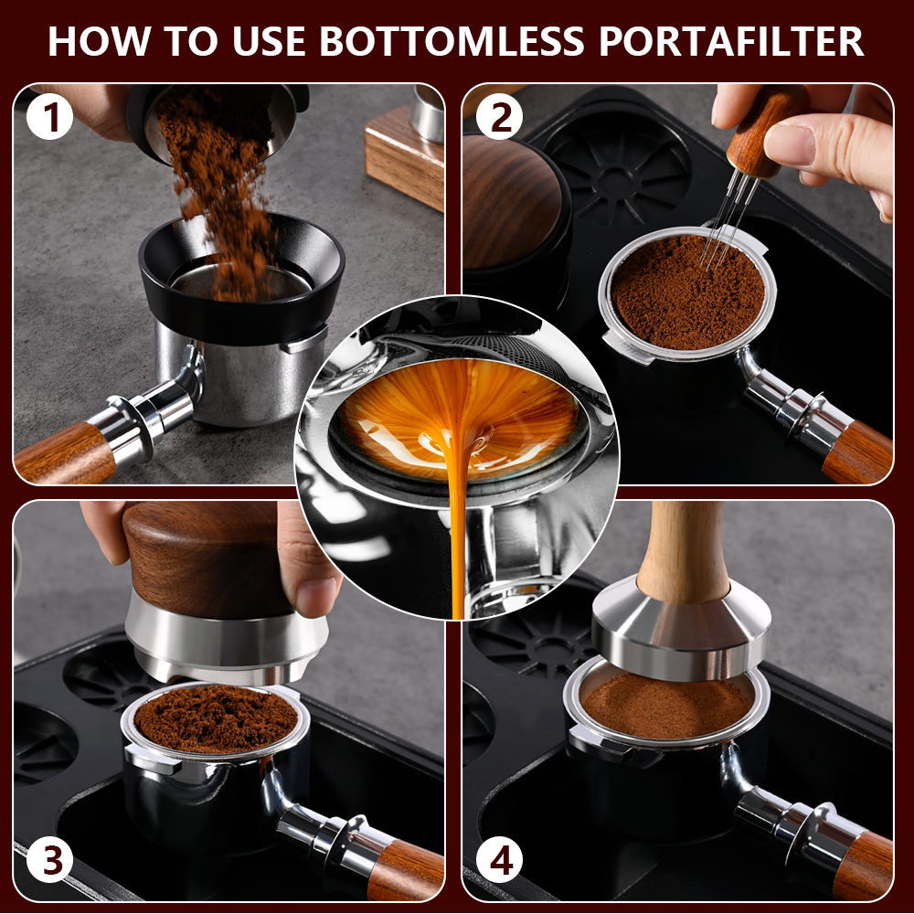 51mm Coffee Bottomless Portafi - Coffee Equipment Machine ulasan dan harga