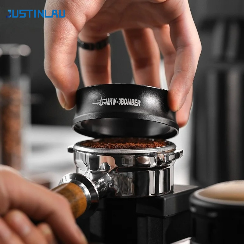 JUSTINLAU 51/54/58mm Coffee Do - Dosing Funnel Ring ulasan dan harga