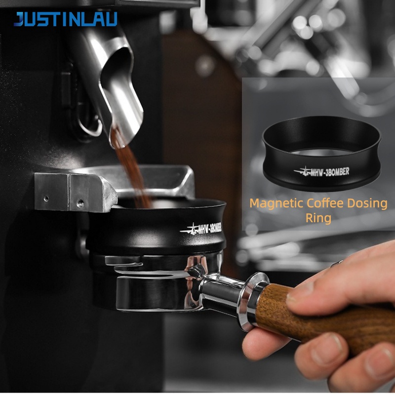 JUSTINLAU 51/54/58mm Coffee Do - Dosing Funnel Ring ulasan dan harga