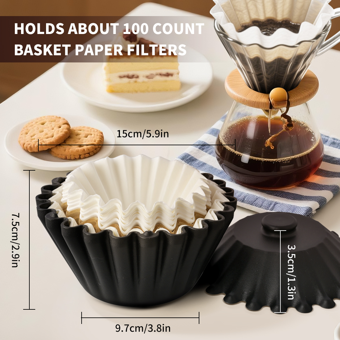 Basket Coffee Filter Holder St - Coffee Equipment Organizer ulasan dan harga