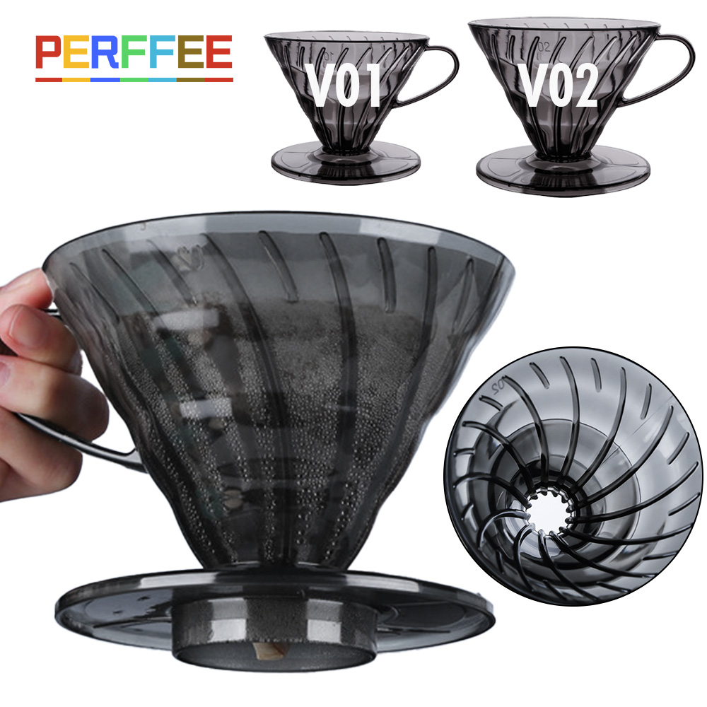 Coffee Filters V Shape Plastic - Dosing Funnel Ring ulasan dan harga