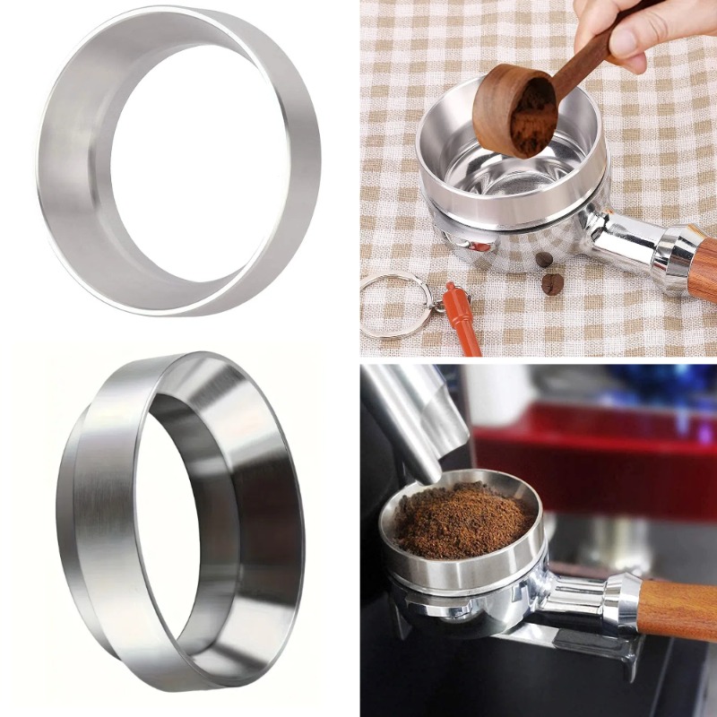 Stainless Steel Espresso Dosin - Dosing Funnel Ring ulasan dan harga