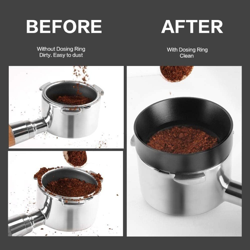 Stainless Steel Espresso Dosin - Dosing Funnel Ring ulasan dan harga