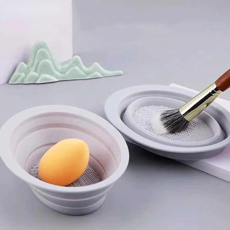 Foldable Silicone Makeup Brush - Group Head Brush ulasan dan harga