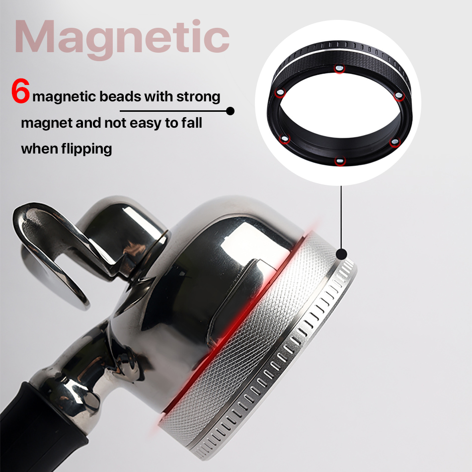 Magnetic Coffee Dosing Funnel, - Dosing Funnel Ring ulasan dan harga