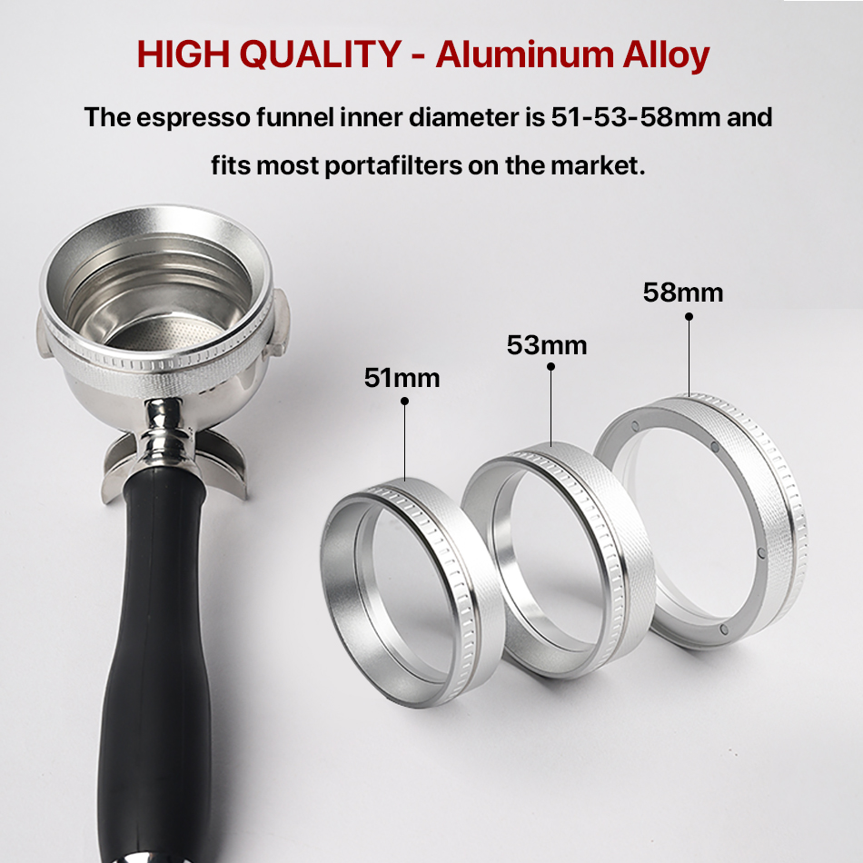 Magnetic Coffee Dosing Funnel, - Dosing Funnel Ring ulasan dan harga