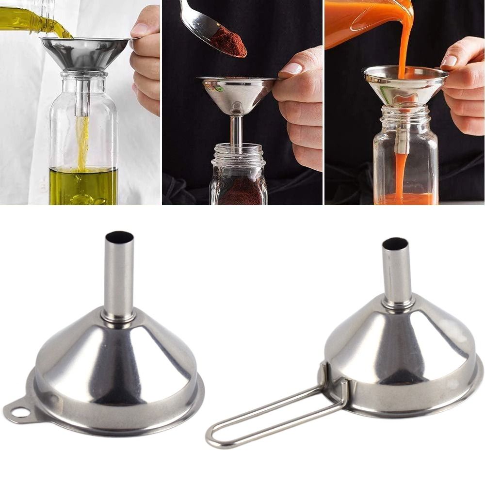 Wide Mouth Stainless Steel Fun - Dosing Funnel Ring ulasan dan harga
