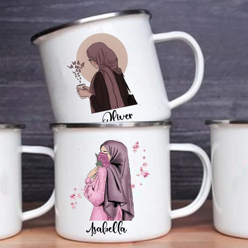 Personalised Hijabi Girl Print - Coffee Equipment Names ulasan dan harga