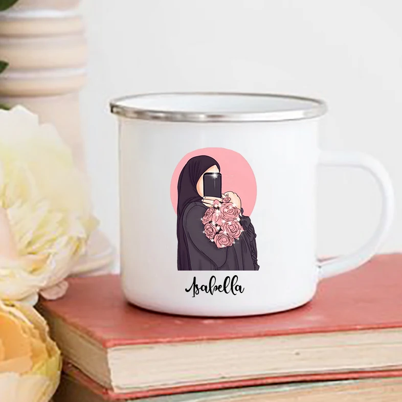 Personalised Hijabi Girl Print - Coffee Equipment Names ulasan dan harga