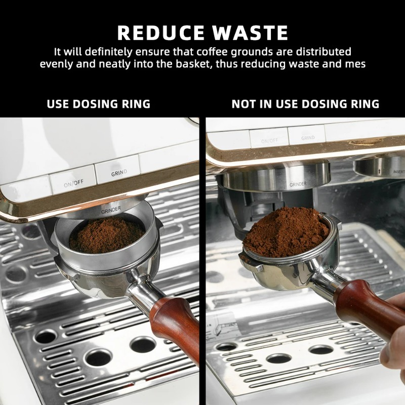 51/53/58mm ABS Espresso Dosing - Dosing Funnel Ring ulasan dan harga