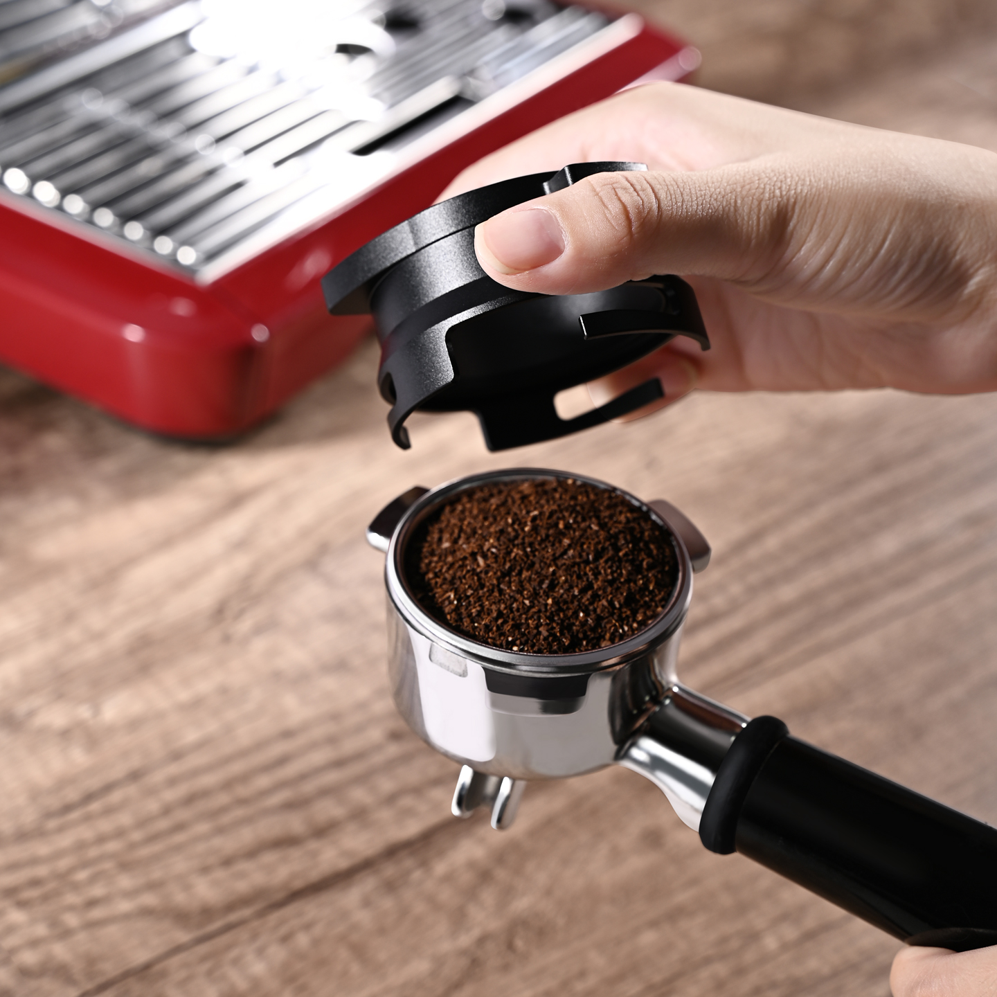 54mm Coffee Powder Receiving D - Dosing Funnel Ring ulasan dan harga