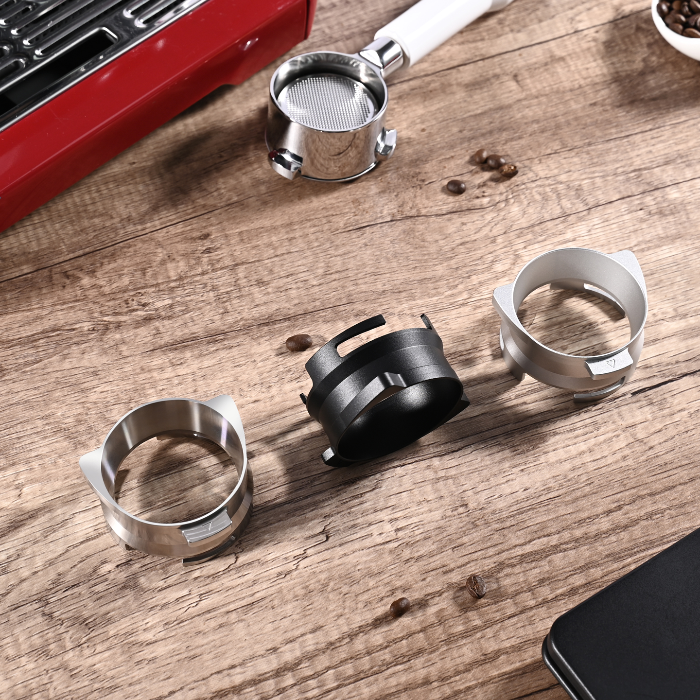 54mm Coffee Powder Receiving D - Dosing Funnel Ring ulasan dan harga