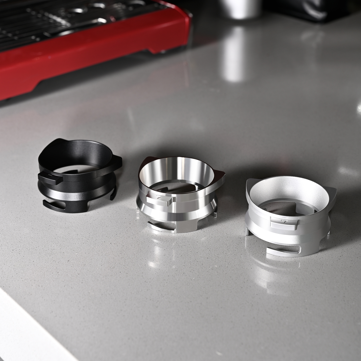 54mm Coffee Powder Receiving D - Dosing Funnel Ring ulasan dan harga