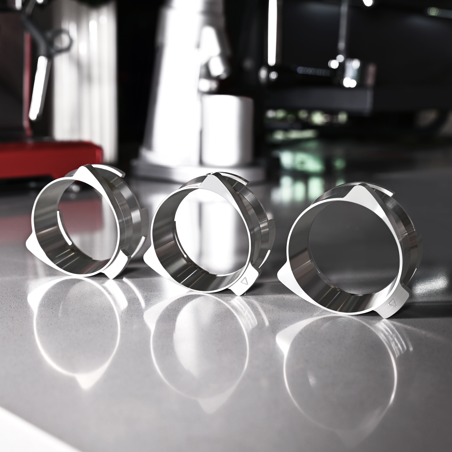 54mm Coffee Powder Receiving D - Dosing Funnel Ring ulasan dan harga