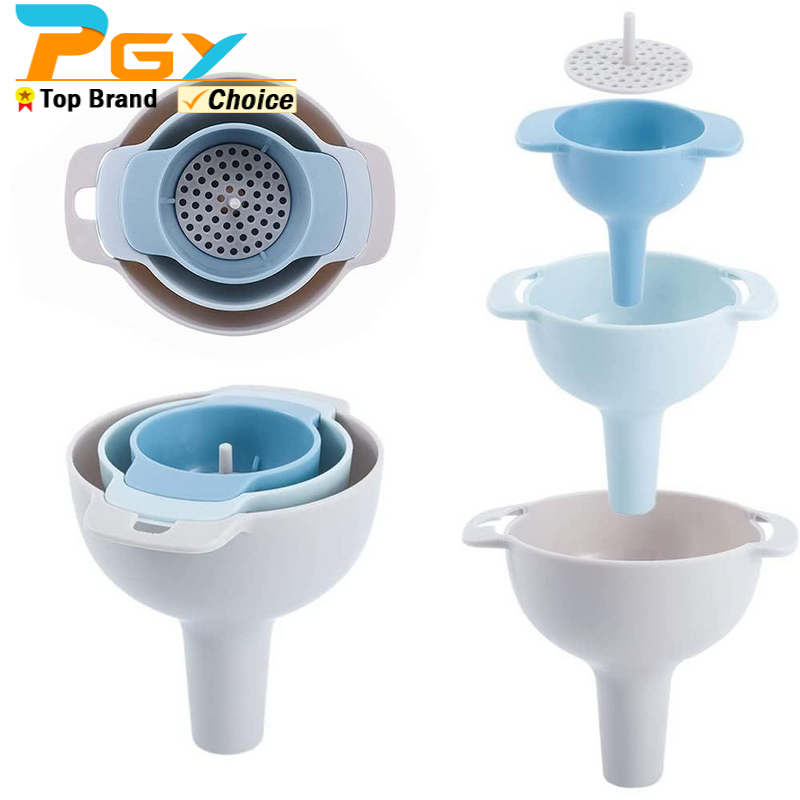 4 in 1 Kitchen Funnels for Fil - Dosing Funnel Ring ulasan dan harga