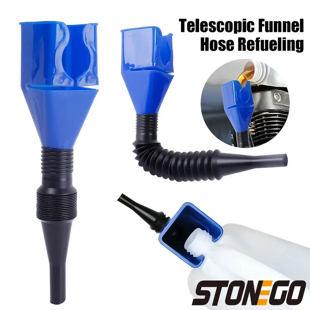 STONEGO 1PC No-Drip Telescopic - Dosing Funnel Ring ulasan dan harga
