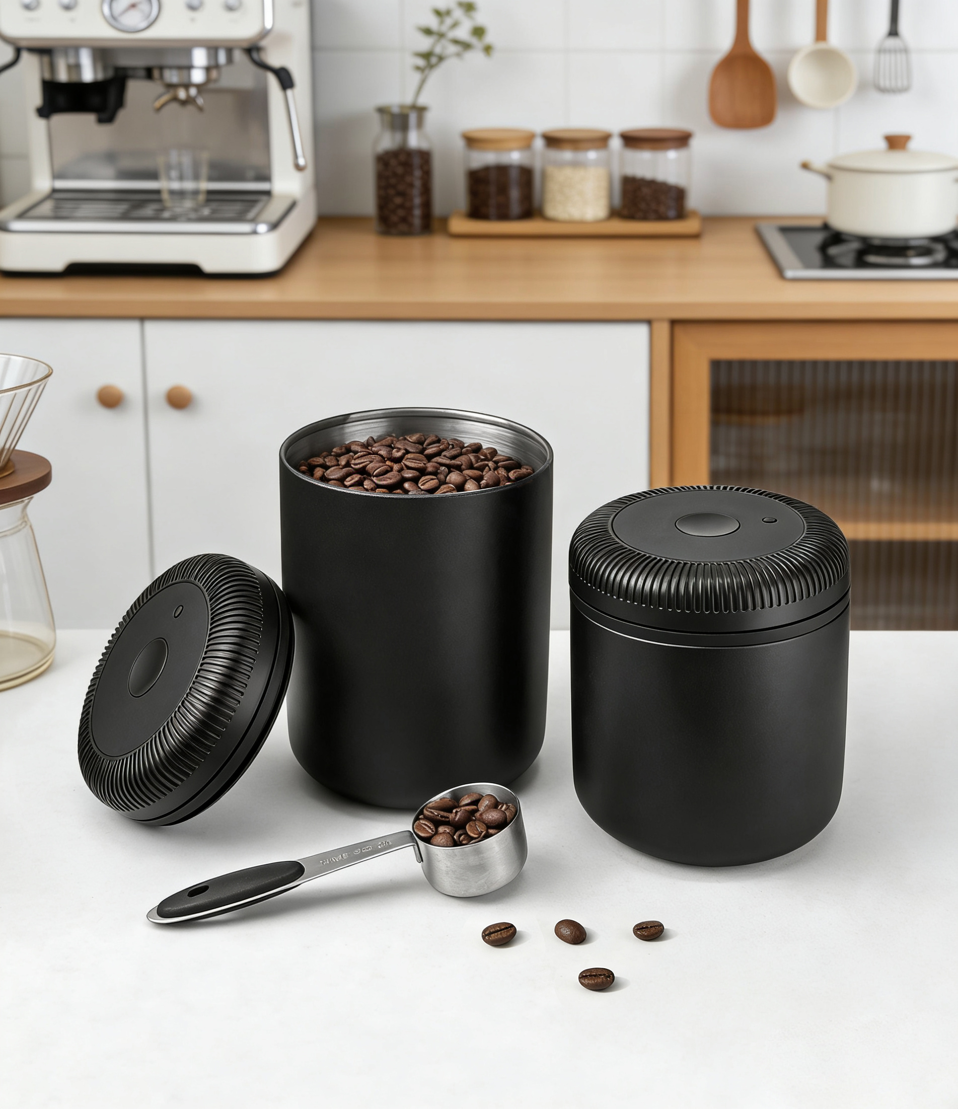 CAFEMASY Automatic Stainless S - Coffee Equipment Organizer ulasan dan harga