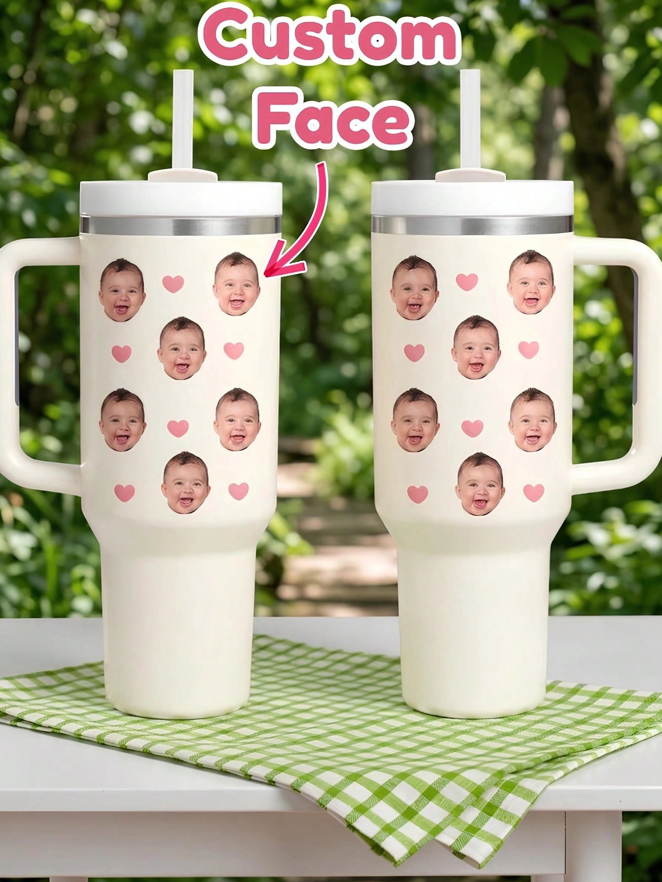 Custom Face Insulated Tumbler  - Coffee Equipment Names ulasan dan harga