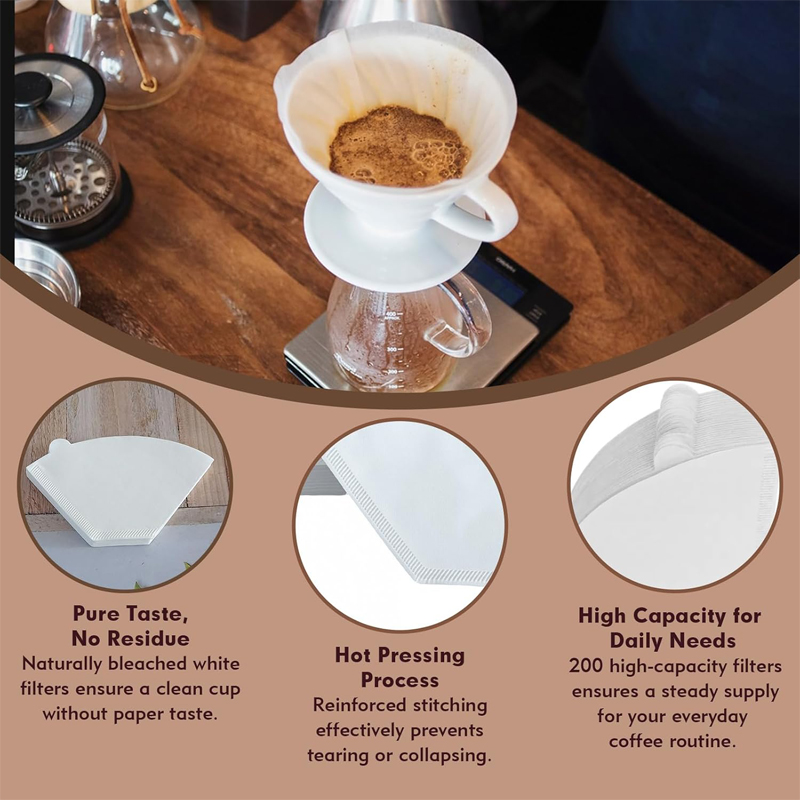 50/100 Pieces Coffee Filter Pa - Coffee Equipment Machine ulasan dan harga