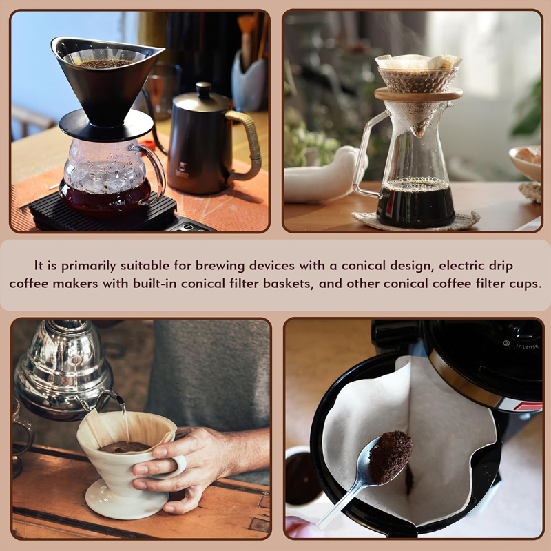 50/100 Pieces Coffee Filter Pa - Coffee Equipment Machine ulasan dan harga