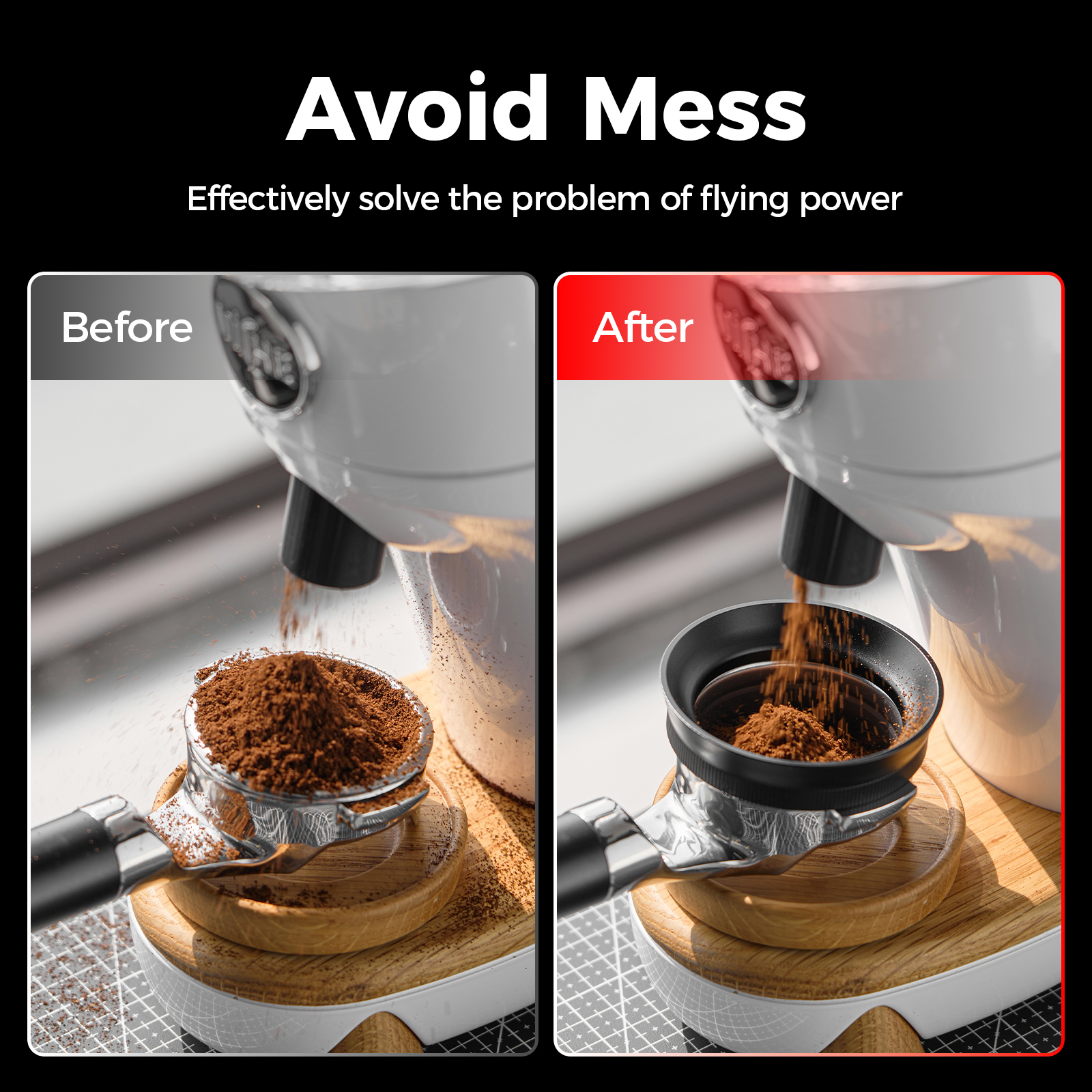 Popspresso V3 Magnetic Espress - Dosing Funnel Ring ulasan dan harga
